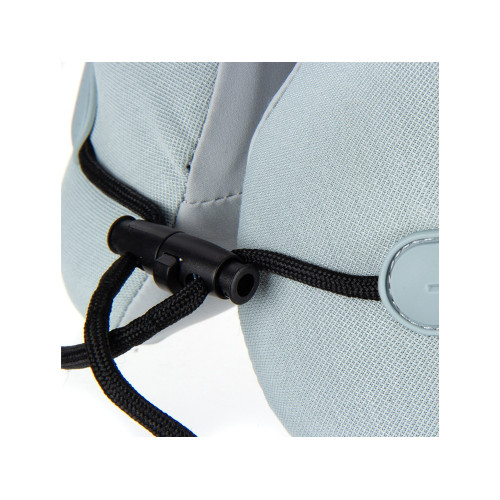 Подушка для путешествий с эффектом памяти Memo Pillow PRO M/L English Blue