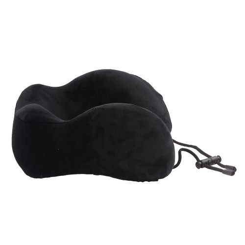 Подушка для путешествий с эффектом памяти Мемо Bluewinder Black