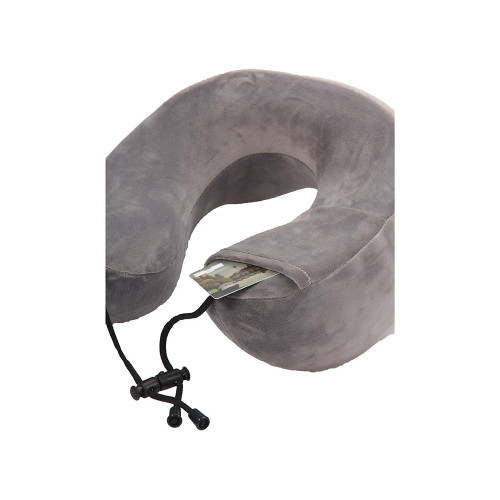 Подушка для путешествий с эффектом памяти Мемо Bluewinder Grey Подушка для путешествий с эффектом памяти Мемо Bluewinder Grey