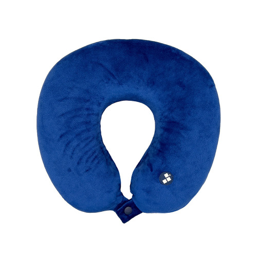 Подушка для путешествий с эффектом памяти Мемо Drowsy Royal Blue