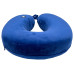 Подушка для путешествий с эффектом памяти Мемо Drowsy Royal Blue