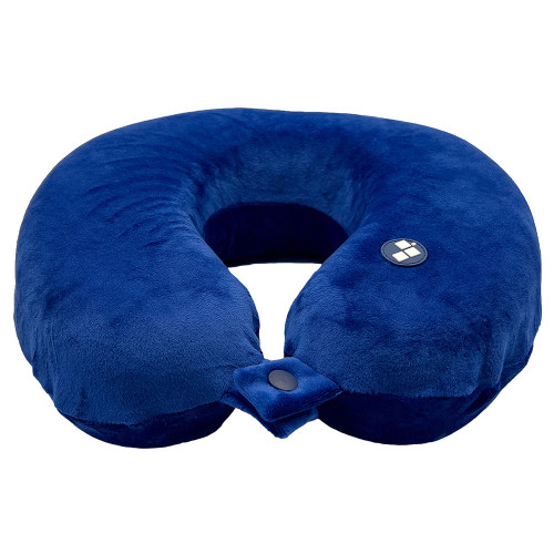 Подушка для путешествий с эффектом памяти Мемо Drowsy Royal Blue