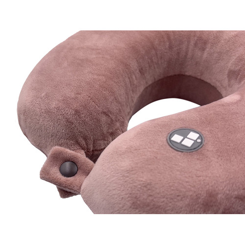 Подушка для путешествий с эффектом памяти Мемо Drowsy Cappuccino