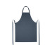 Фартук Andrea плотностью 240 г/м² с регулируемой завязкой на шее - Hale Blue