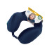 Подушка для путешествий массажная Travel Blue Massage Tranquility Pillow (217), цвет темно-синий