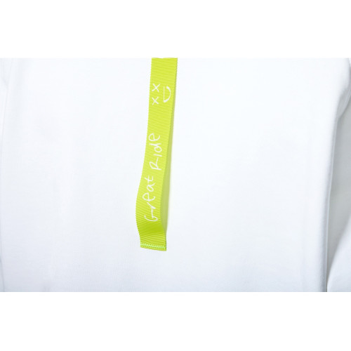 Свитшот оверсайз с рукавом реглан Belgrade, унисекс, белый, ДТФ текстиль