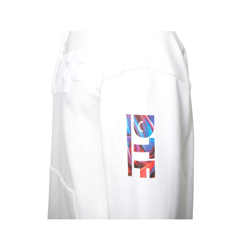 Худи оверсайз Alpha.01 унисекс, молочный, все виды нанесения на текстиле на одной толстовке Худи оверсайз Alpha.01 унисекс, молочный, все виды нанесения на текстиле на одной толстовке