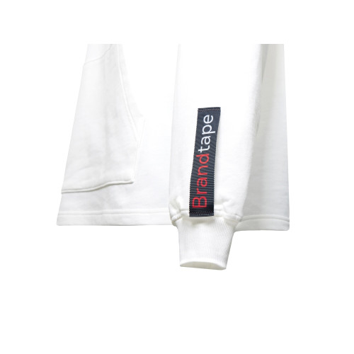 Худи оверсайз Alpha.01 унисекс, молочный, все виды нанесения на текстиле на одной толстовке Худи оверсайз Alpha.01 унисекс, молочный, все виды нанесения на текстиле на одной толстовке