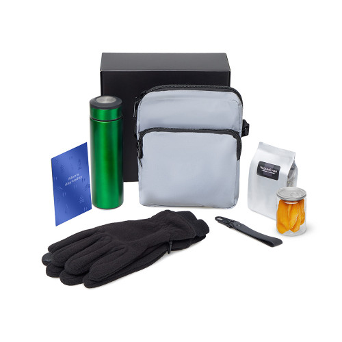 Подарочный набор Re:m. Step с термосом, перчатками и сумкой Подарочный набор Re:m. Step с термосом, перчатками и сумкой