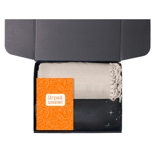 Подарочный набор Re:y. Haven с пледом, кружкой и чаем Подарочный набор Re:y. Haven с пледом, кружкой и чаем