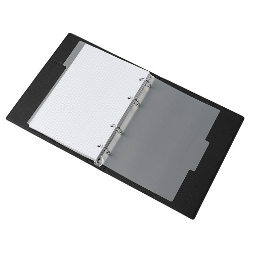 Блокнот на кольцах Favor, черный