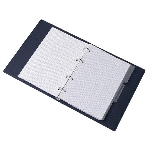 Блокнот на кольцах Favor, темно-синий