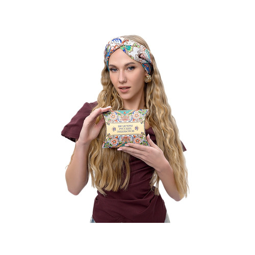 Платок Шедевры русских эмальеров