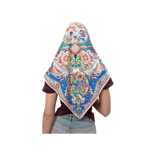 Платок Шедевры русских эмальеров