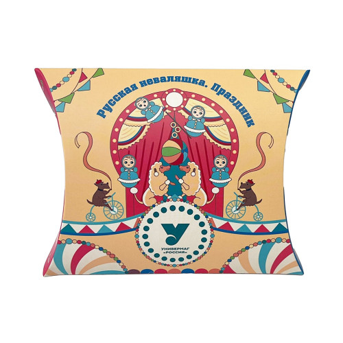 Платок Русская неваляшка. Праздник