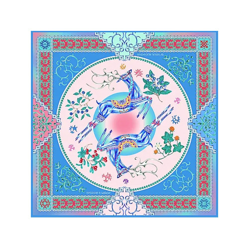 Платок Северное сияние