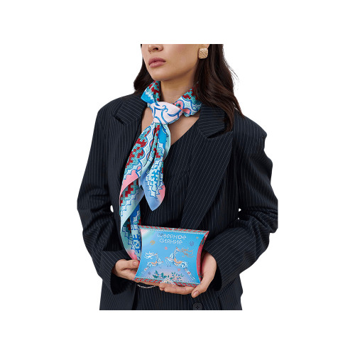 Платок Северное сияние