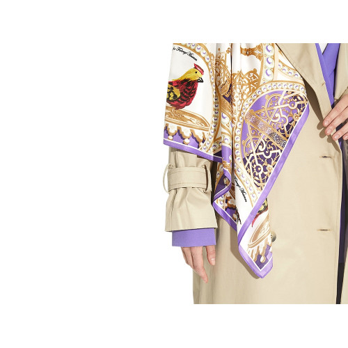 Платок Пасхальное яйцо-часы Петушок