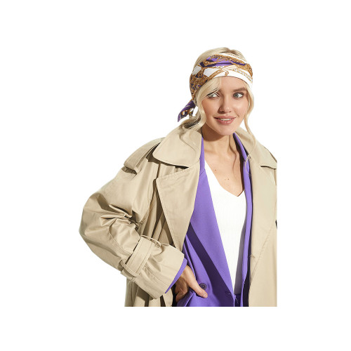 Платок Пасхальное яйцо-часы Петушок