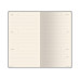 Еженедельник недатированный А6 Total beige с нашивкой, бежевый