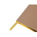 Еженедельник недатированный А6 Total beige с нашивкой, бежевый