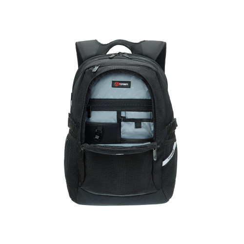 Рюкзак TORBER МЕГАПОЛИС с отделением для ноутбука 16, чёрный, полиэстер, 47 х 34 x 28 см