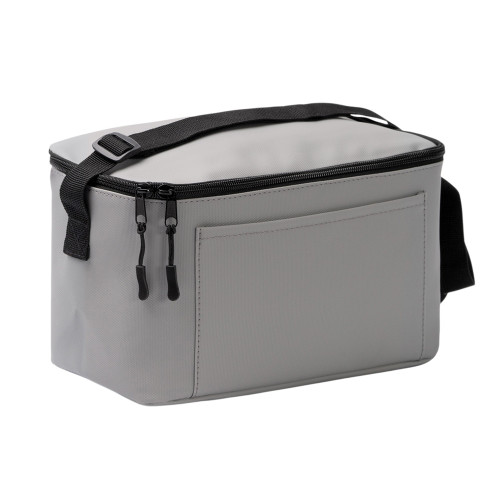 Сумка-холодильник из искусственной кожи с регулируемыми ручками Дэнвер (DENVER), серый