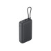 Внешний аккумулятор с встроенным кабелем Xiaomi Power Bank 20000mAh (Integrated Cable) GL Dark Gray Внешний аккумулятор с встроенным кабелем Xiaomi Power Bank 20000mAh (Integrated Cable) GL Dark Gray