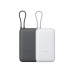 Внешний аккумулятор с встроенным кабелем Xiaomi Power Bank 20000mAh (Integrated Cable) GL Light Gray Внешний аккумулятор с встроенным кабелем Xiaomi Power Bank 20000mAh (Integrated Cable) GL Light Gray