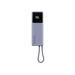 Внешний аккумулятор со встроенным кабелем Xiaomi 165W Power Bank 10000mAh (Integrated Cable) GL