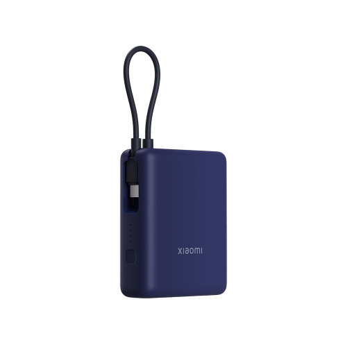 Внешний аккумулятор со встроенным кабелем Xiaomi 33W Power Bank 10000mAh (Integrated Cable) Ice Blue Внешний аккумулятор со встроенным кабелем Xiaomi 33W Power Bank 10000mAh (Integrated Cable) Ice Blue