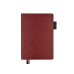 Ежедневник А5 датированный Boston 2026, бордовый с серым обрезом Ежедневник А5 датированный Boston 2026, бордовый с серым обрезом