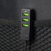 АЗУ 1 USB + 3 USB для пассажиров, QC 3.0, 7А, алюминий, графит, Deppa АЗУ 1 USB + 3 USB для пассажиров, QC 3.0, 7А, алюминий, графит, Deppa