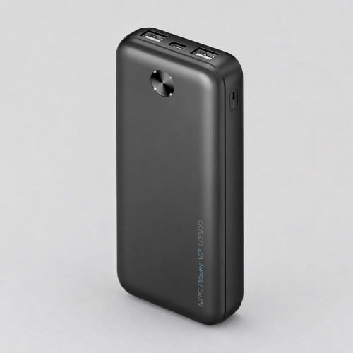 Внешний АКБ NRG Power V2 10000 мА-ч, 2A, 2xUSB, черный, Deppa Внешний АКБ NRG Power V2 10000 мА-ч, 2A, 2xUSB, черный, Deppa