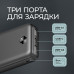 Внешний АКБ NRG Power V2 10000 мА-ч, 2A, 2xUSB, черный, Deppa Внешний АКБ NRG Power V2 10000 мА-ч, 2A, 2xUSB, черный, Deppa