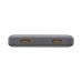 Внешний АКБ NRG Turbo S 10000 mAh, 20Вт, графит, Deppa