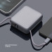 Внешний АКБ NRG Turbo Cable 10000 mAh, 22,5Вт, графит, Deppa Внешний АКБ NRG Turbo Cable 10000 mAh, 22,5Вт, графит, Deppa