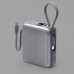Внешний АКБ NRG Turbo Cable 10000 mAh, 22,5Вт, графит, Deppa Внешний АКБ NRG Turbo Cable 10000 mAh, 22,5Вт, графит, Deppa