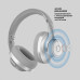 Беспроводные накладные наушники Stereo Ultra ANC, BT 5.4, ANC/ENC, 500мАч, серебристый, Deppa Беспроводные накладные наушники Stereo Ultra ANC, BT 5.4, ANC/ENC, 500мАч, серебристый, Deppa