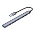 USB-хаб USB-A 3.0 + 2xUSB-A 2.0 + 4xUSB-C, серый, Deppa USB-хаб USB-A 3.0 + 2xUSB-A 2.0 + 4xUSB-C, серый, Deppa