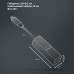 USB-хаб 3 в 1 USB-C - USB-A3.0 + USB-C PD100Вт + HDMI, серый, Deppa USB-хаб 3 в 1 USB-C - USB-A3.0 + USB-C PD100Вт + HDMI, серый, Deppa