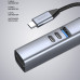 USB-хаб 7 в 1 USB-C - USB-A3.0 + 2хUSB-C + USB-C PD100Вт + HDMI + SD + microSD, серый, Deppa USB-хаб 7 в 1 USB-C - USB-A3.0 + 2хUSB-C + USB-C PD100Вт + HDMI + SD + microSD, серый, Deppa