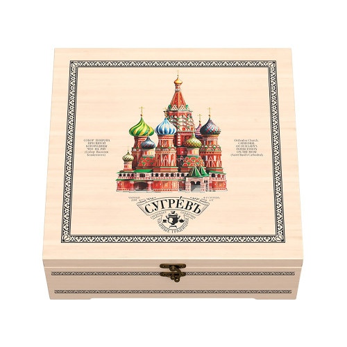 Шкатулка Народы России: 7 купажей чая, матрешка ручной работы с мини-вареньем внутри Шкатулка Народы России: 7 купажей чая, матрешка ручной работы с мини-вареньем внутри