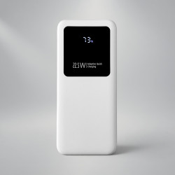 Внешний аккумулятор Kris soft touch, 10000mAh (Белый)