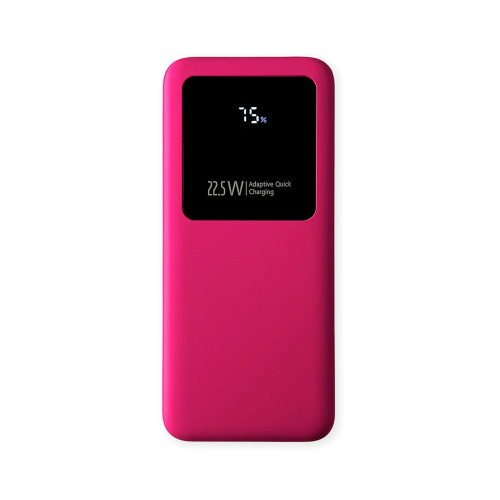 Внешний аккумулятор Kris soft touch, 10000mAh (Розовый)