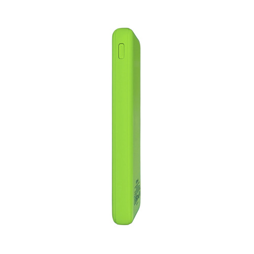 Внешний аккумулятор Kris soft touch, 10000mAh (Светло-зелёный)