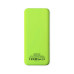 Внешний аккумулятор Kris soft touch, 10000mAh (Светло-зелёный)