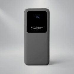 Внешний аккумулятор Kris soft touch, 10000mAh (Серый)
