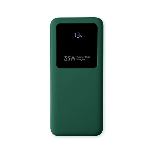 Внешний аккумулятор Kris soft touch, 10000mAh (Тёмно-зелёный)