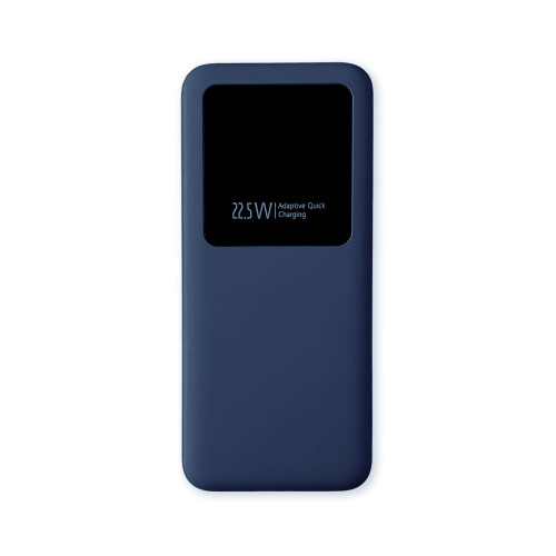 Внешний аккумулятор Kris soft touch, 10000mAh (Тёмно-синий)